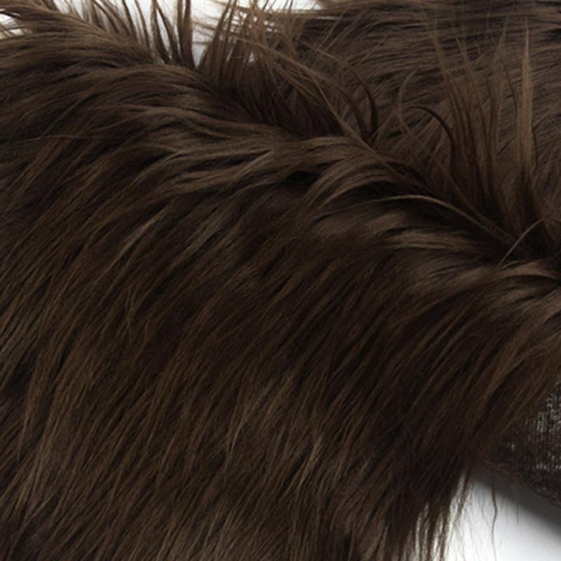 50/100cm Colorful Faux Fur Fabric Imitation Plush Cloth for Patchwork Sewing Material DIY Doll Beard Hair Chair Decorative Cover