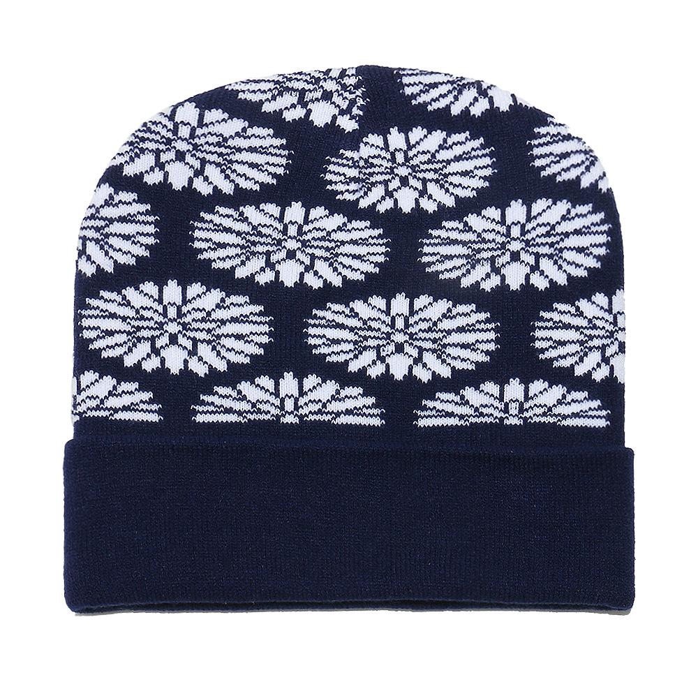 Autumn and Winter New Wool Hat Women's Casual Versatile Cute Colored Love Jacquard Knitted Hat Couple
