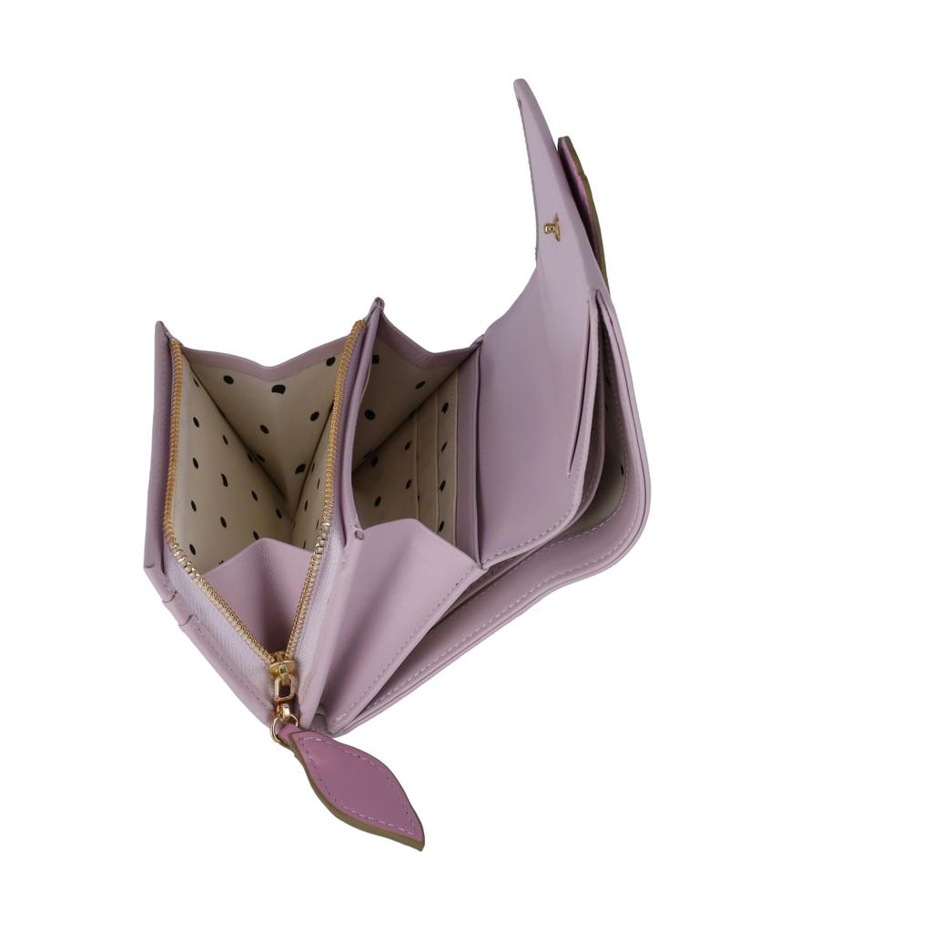 Bifold Wallet Small Wallet Flower Embroidery [Tsumori Chisato]