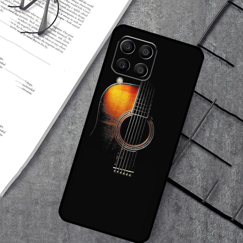 Music Guitar Case For Samsung Galaxy M14 M12 M11 M13 M15 M06 M16 M36 M56 M31 M53 M32 M52 M35 M55 M34 M54