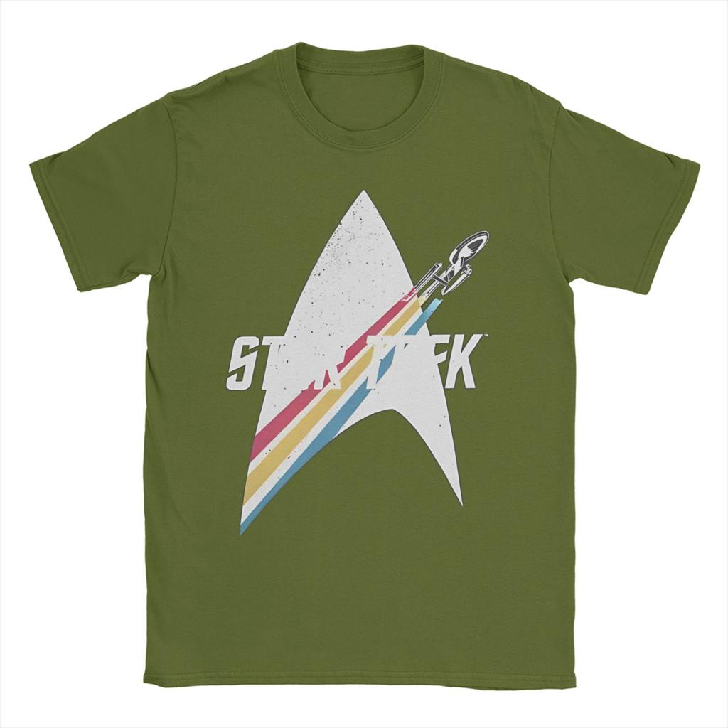 Casual T Shirt Summer S/Stars T/Treks Hipster T Shirts Starfleet Theme  Cotton Tshirt Adult Casual Hot Sale Short Sleeve Tops