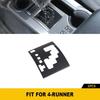 Gloss Black Center Console Gear Shift Control Bezel Cover Trim For 4Runner 2010+