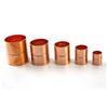10PCS Copper Coupling Tube Fitting Equal Straight Weld Coupling  Refrigeration Equipment