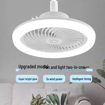 Smarte 30W E27 Schraubsockel Dimmbare Ventilatorleuchte mit Fernbedienung