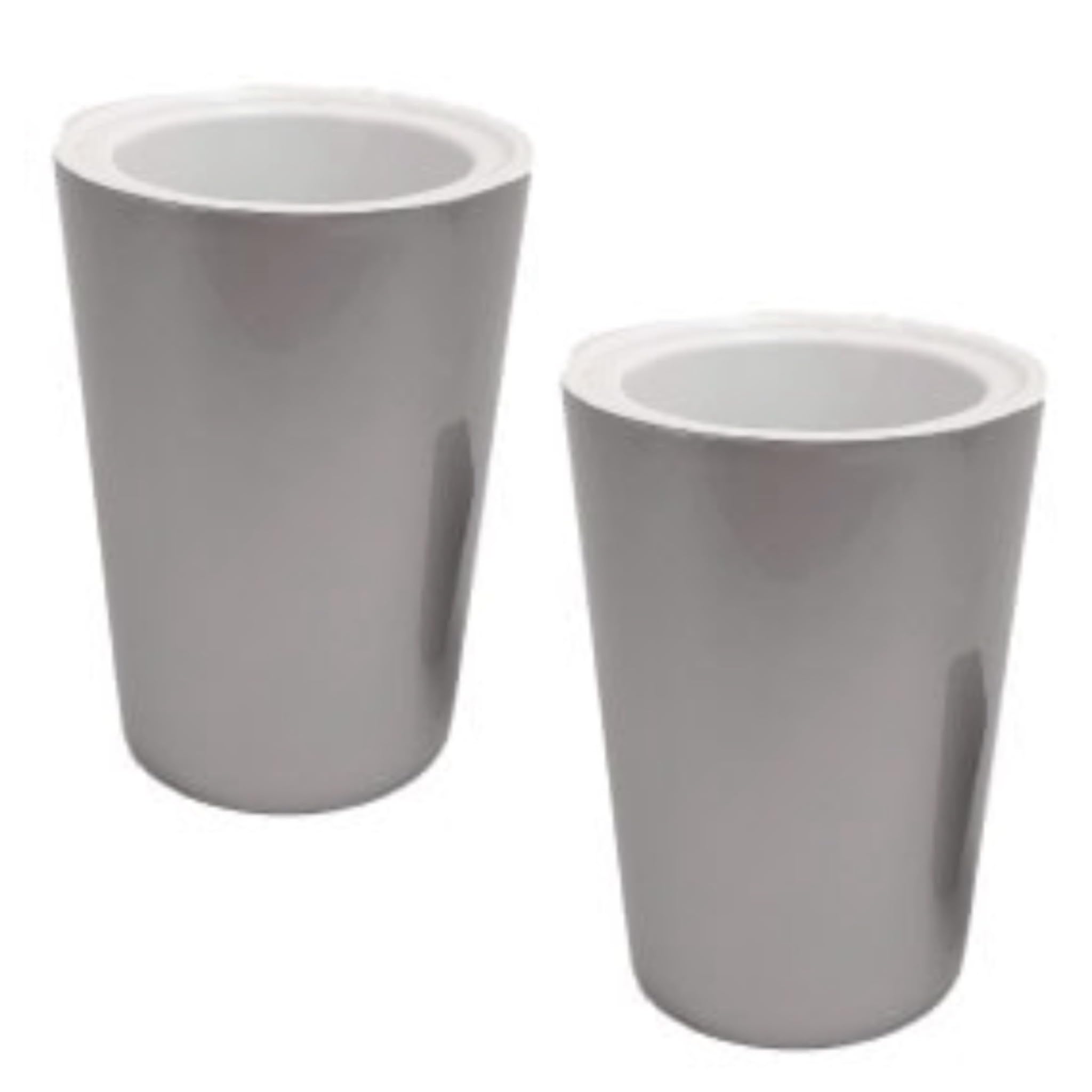 

Горшок с нижним поливом Midorie Design POT-W для комнатных растений (Серебро 2)