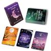 Mystical Moon Oracle Deck - 50 Cards 9*6.7cm for Spiritual Guidance, Manifestation & Moon Phase Rituals