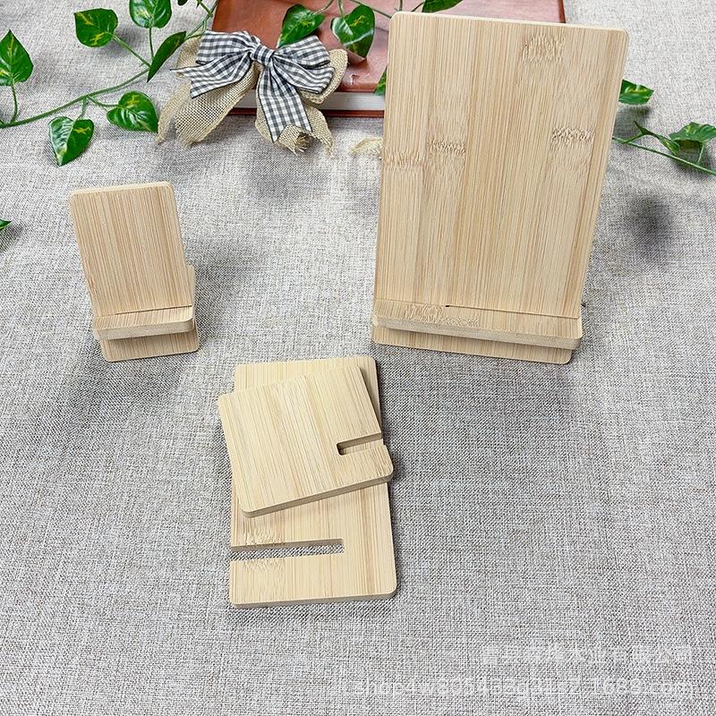 

Bamboo Wood Multi-functional Phone & Tablet Charging Stand Small 10x5.4