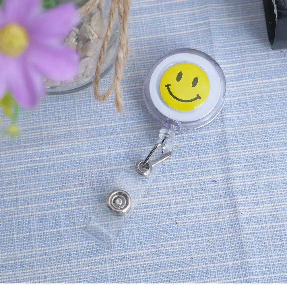 Retractable Badge Holders Clips For Nurse Id Badge Reel With Belt Clip Doctor Id Card Chain Clips School Student Office