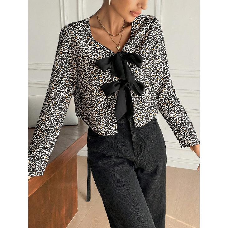 New Casual Temperament Commuting Daily Fashion Design Sense Women'S Long Sleeved Top Shirt Jacket Cardigan