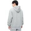Anta Lifestyle Series Lettered Hooded Pullover Sweatshirt Men sweatshirt Gray Heather-Gray 152348704-3