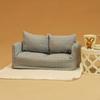 Smooth cotton Tiny Sofa Model For 1 12 Model house Displays Detachable For Realistic Home Trim