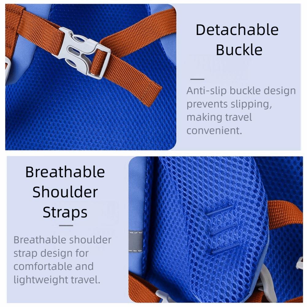 Lightweight Kindergarten School Bag Adjustable Straps Cartoon Nursery Backpack  Outdoor