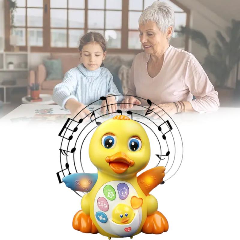 Duck Baby Yellow Development Toy Sound Children Early Education Festival Gift
