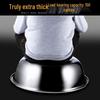 NHZHIW Large Stainless Steel Round Mixing Bowl