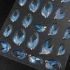 Con Adesivi per Unghie Press-On Diamante Decalcomanie per Unghie per Decorazioni Manicure Fai-da-Te