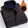 Nuova Giacca Camicia All-match Business Autunno Inverno Uomo Manica Lunga Monocolore Calda Camicia da Esterno Quotidiana