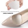 Latex Forefoot Pad High Heels Soft Shock Absorption Sweat Absorption Invisible Breathable Cool Wood Pulp Non-slip Half Size Pad