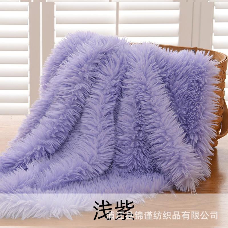 Plush Curly Fabric Soft Thickened For Monster Toys Pillow Hat Doll Handmade Diy Po Background Decoration Fabric Multi-Purpose