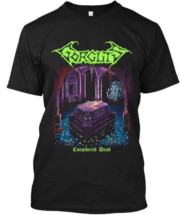 NWT Gorguts Considered Dead Canadian Death Metal Band Music Logo T-Shirt Unisex T-Shirt S