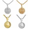 Two Colors Football Pendant Jewelry Soccer Men's Necklace Basketball Necklace  Valentine's Day Gift