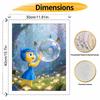 Disney Digital Oil Painting Art Kit Joy Character Handmade Coloring Painting Home Decor