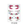 Eyelash tattoo stickers are waterproof and sweat-resistant, disposable and easy to clean, the same type of stickers for lower eyelashes, makeup