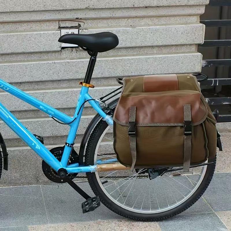 Motorbike Bag Large Capacity Motorcycle Riding Travel Canvas Waterproof Panniers Box Side Tools Bag Pouch For Motorbike