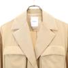 unused ROSE BUD trench coat M beige long with pocket Women Used