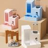 2-in-1 Automatic Hamster Automatic Feeder Water Dispenser Multi-functional Small Pets Drinking And Feeding Food Container