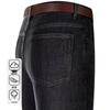 Pantalon Casual Élastique Coupe Droite pour Homme