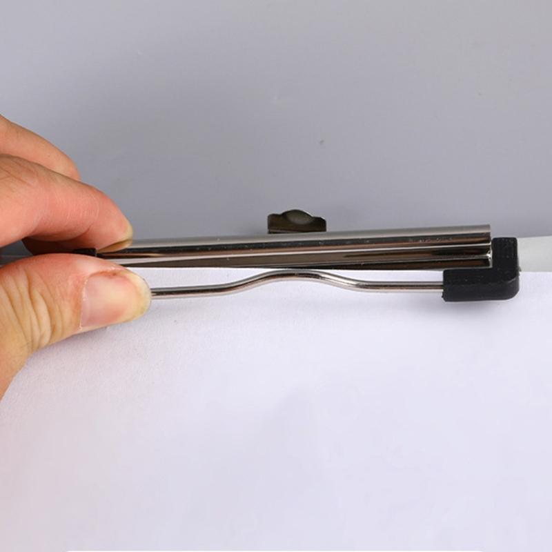 5Pcs Standar Size Clipboard with Retactable Hanging Hook 12x8.6Inch Conference Writing Board for Office School Supplies