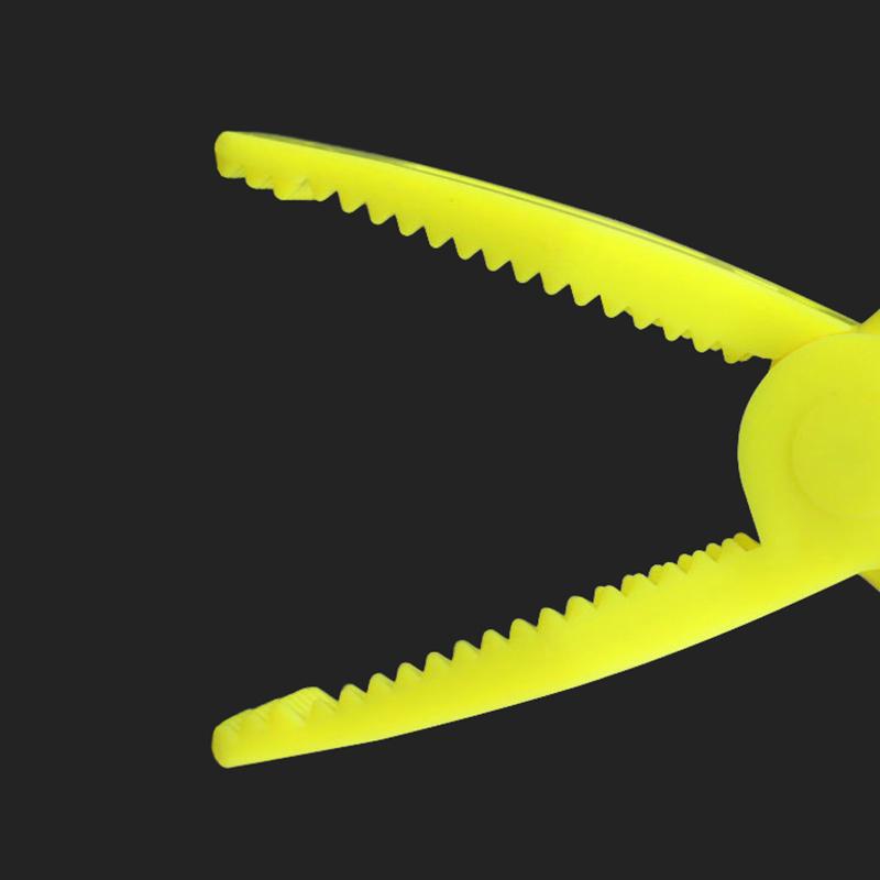 1Pc Non-Slip Fishing Pliers Abs Fish Clamp Fish Gripper Catcher Grip Catch Release Tool Hook Extractor Fish Body Holder Tongs