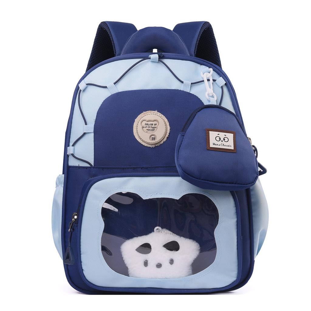 The Schoolbag Is Casual and Lightweight To Reduce the Burden. Middle and Large Class Children's Backpack Is Fashionable and Versatile. Grade 1
