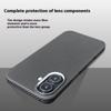 For iPhone 16 Case 600D Fine Texture Aramid Fiber Phone Cover with Metal Lens Frame