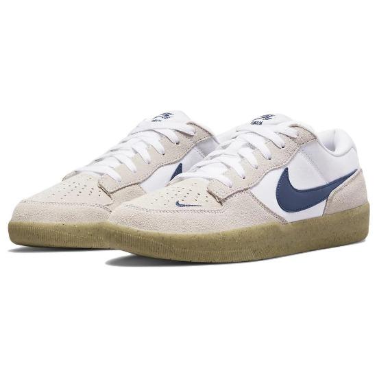 Nike Force 58 SB Белый Светло-коричневый Резина CZ2959-100 Унисекс EU 40.5 белый/серый