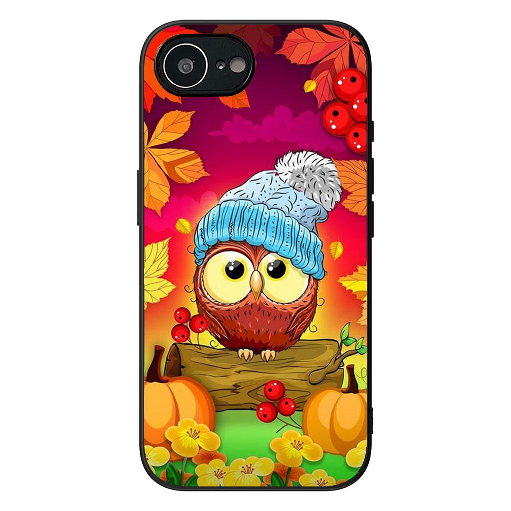 Owl Phone Cover Case for OPPO A54 A40 A60 A80 A18 A16 A17 A38 A78 A79 A57 A55 A96 A15 A12 Casing