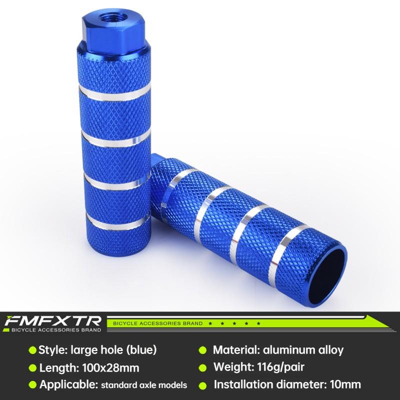 Bicycle Rear Foot Pegs Mountain Bike Rocket Footrest Universal Rear Seat Pedal Platform Non-Slip Standing Footpeg Aluminum Alloy