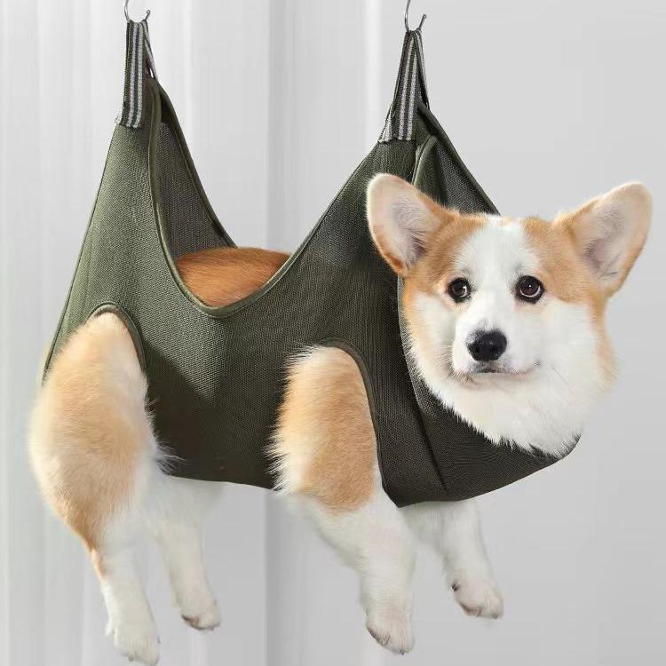 Pet Grooming Hammock: Anti-Scratch & Anti-Bite Nail Clipping Aid for Cats and Dogs