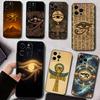 Egyptian Eye Of Horus Phone Case Silicone Soft For IPhone 17 16 15 14 13 12 11 X XR Plus Pro Max Plus
