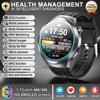 2025 New Uric Acid Blood Pressure Blood Oxygen Body Analysis Smart Watch ECG+PPG Clock Bluetooth Call Smart Watch Men Fatigue Monitoring