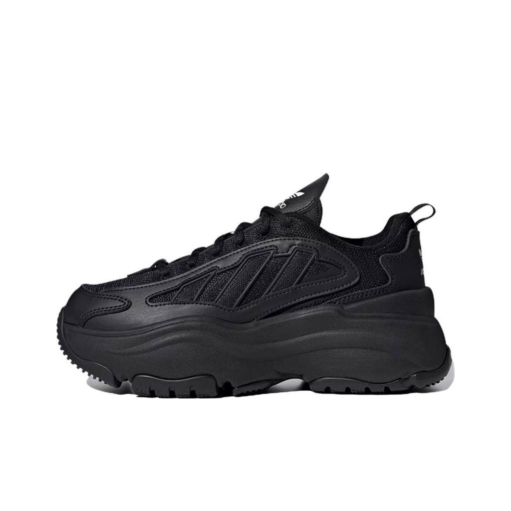 Adidas Originals OZGAIA Slip Resistant Height Increasing Abrasion Resistant Low top Casual Shoes Women's IG6045(Team15-)