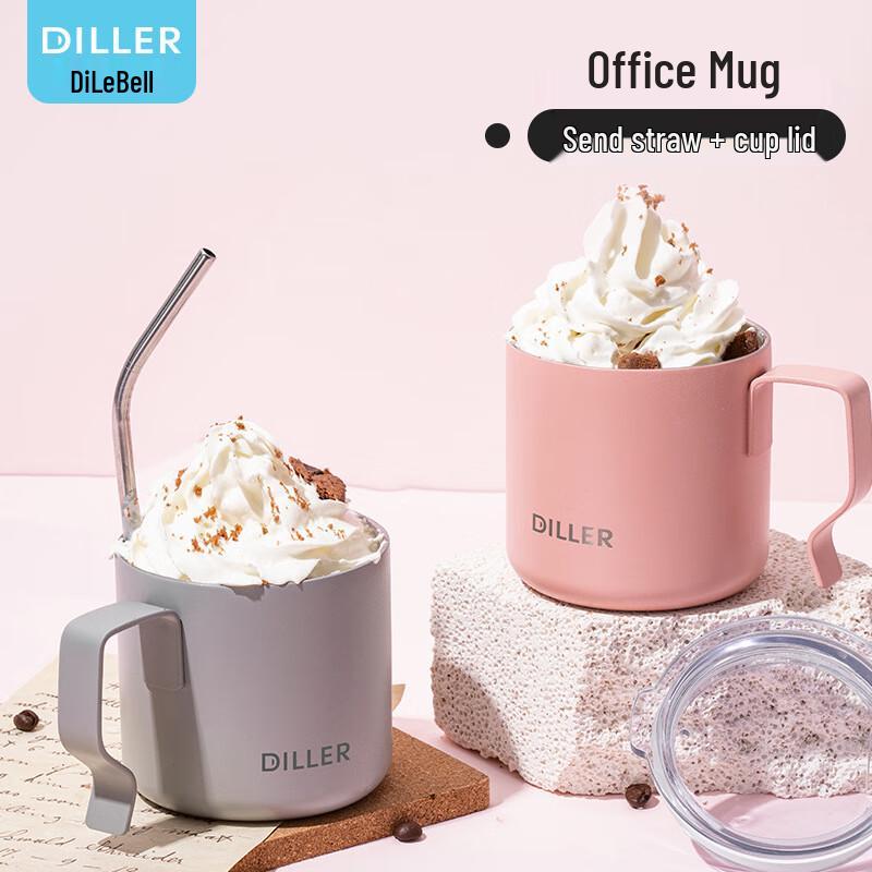 Diller Stainless Steel Office Coffee Mug
