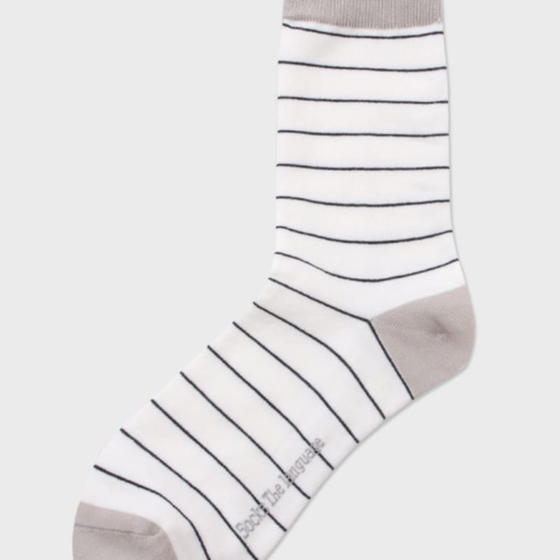 

SOCKS THE LANGUAGE Metaphor Striped Socks FREE