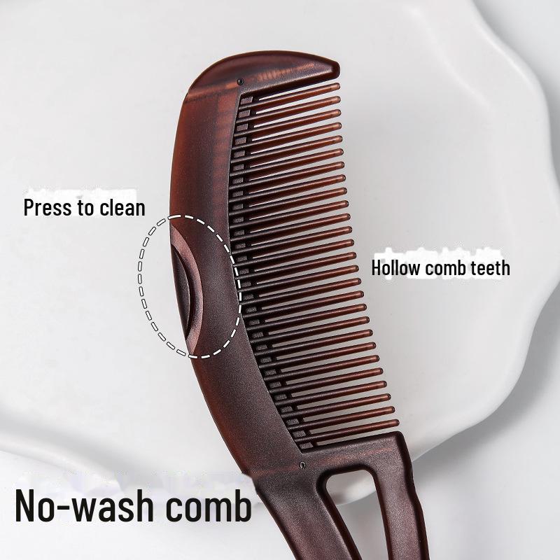 

Массажная расческа с воздушными подушками для жирной кожи головы - деревянная расческа, не требующая мытья, для обезжиривания и удаления перхоти No Size