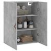 Wall Mounted Cabinet Concrete Grey 69.5 x 34 x 90 cm