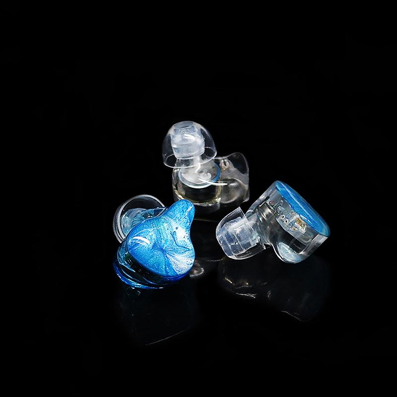 1Pairs Crystal Clear Silicone Earphone Cover In Ear Style Silicone Soft Earplugs Suitable For Senhai Iron Triangle Earphones