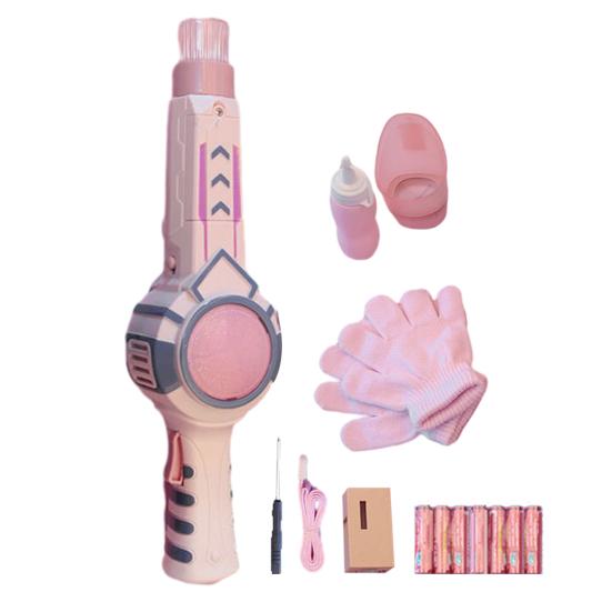 

Автоматическая машина для выдувания пузырей для детей, палочка для пузырей и тумана для вечеринок, интерактивная красочная машина для создания пузырей, подарок для друзей и детей A розовый