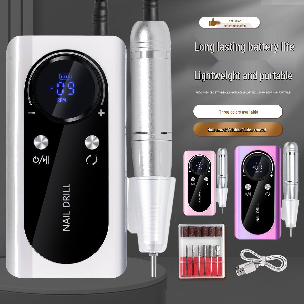 

Portable Electric Rechargeable Nail Polisher and Remover for Salons