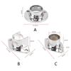 Closet Rod Sockets Wardrobe Bracket for Curtain Closet Rod Flange Socket set