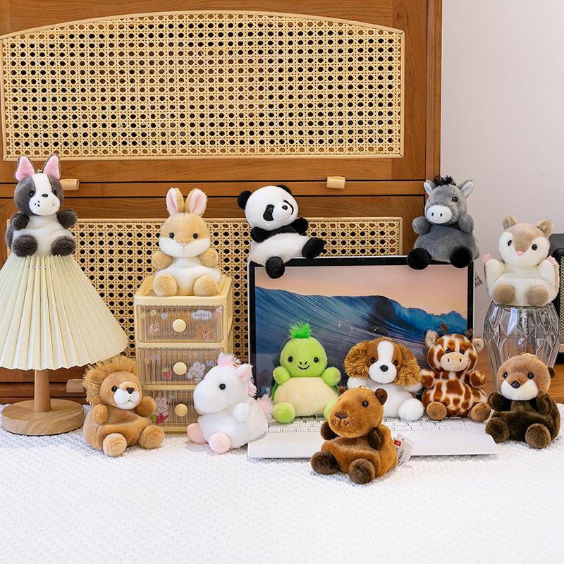 Dog Scented Plush Keychain With Pp Cotton Filling For Car Decor And Gift For Friends